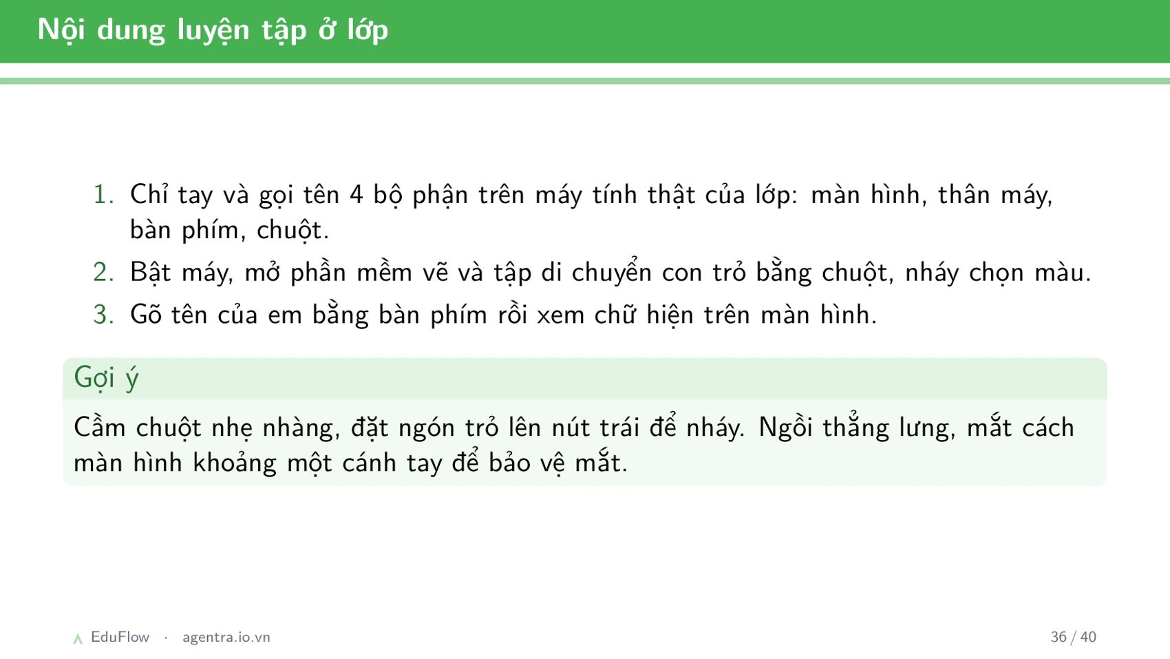 Máy tính và các bộ phận — slide 36