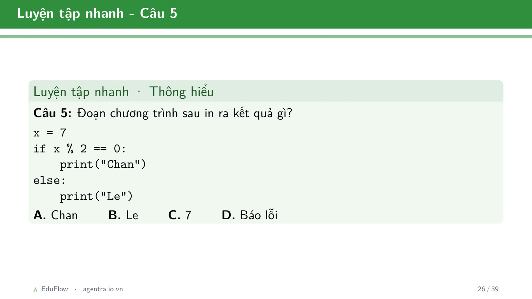 Thông tin, dữ liệu và xử lí thông tin — slide 26