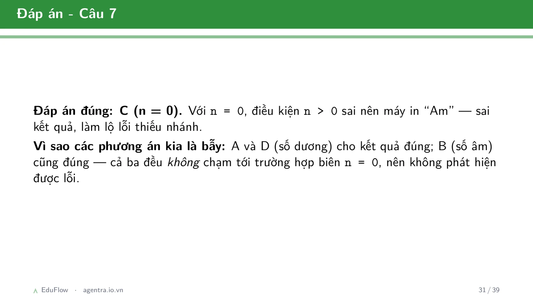 Thông tin, dữ liệu và xử lí thông tin — slide 31