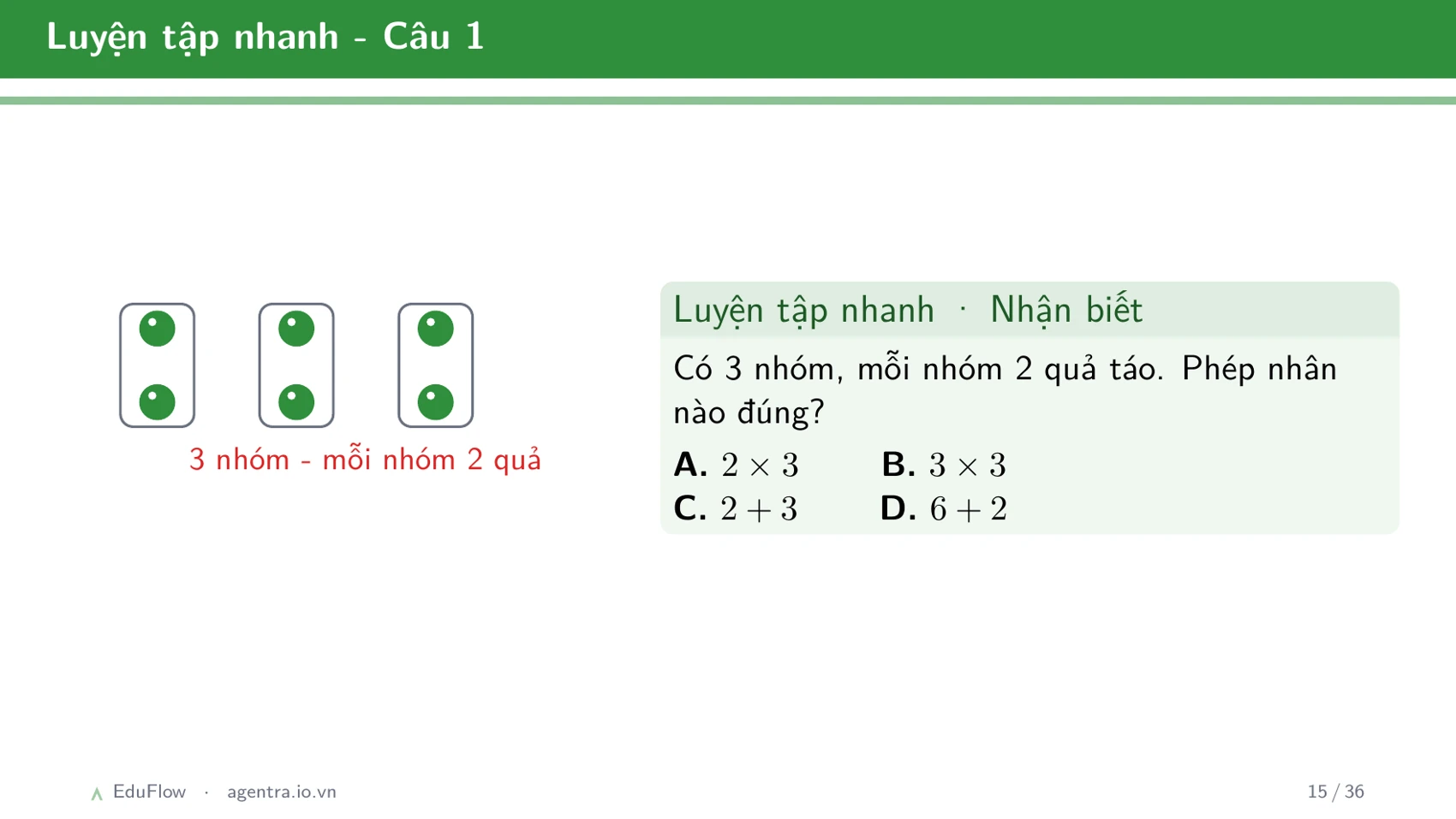 Cộng, trừ có nhớ trong phạm vi 1000 — slide 15