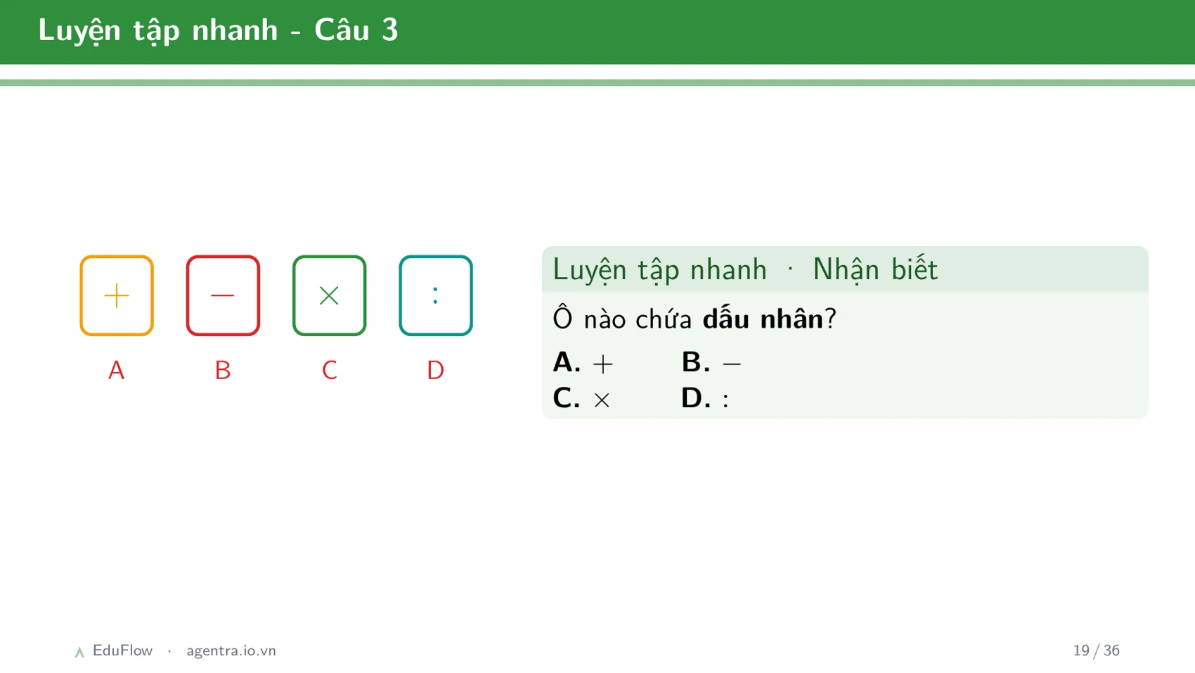 Cộng, trừ có nhớ trong phạm vi 1000 — slide 19