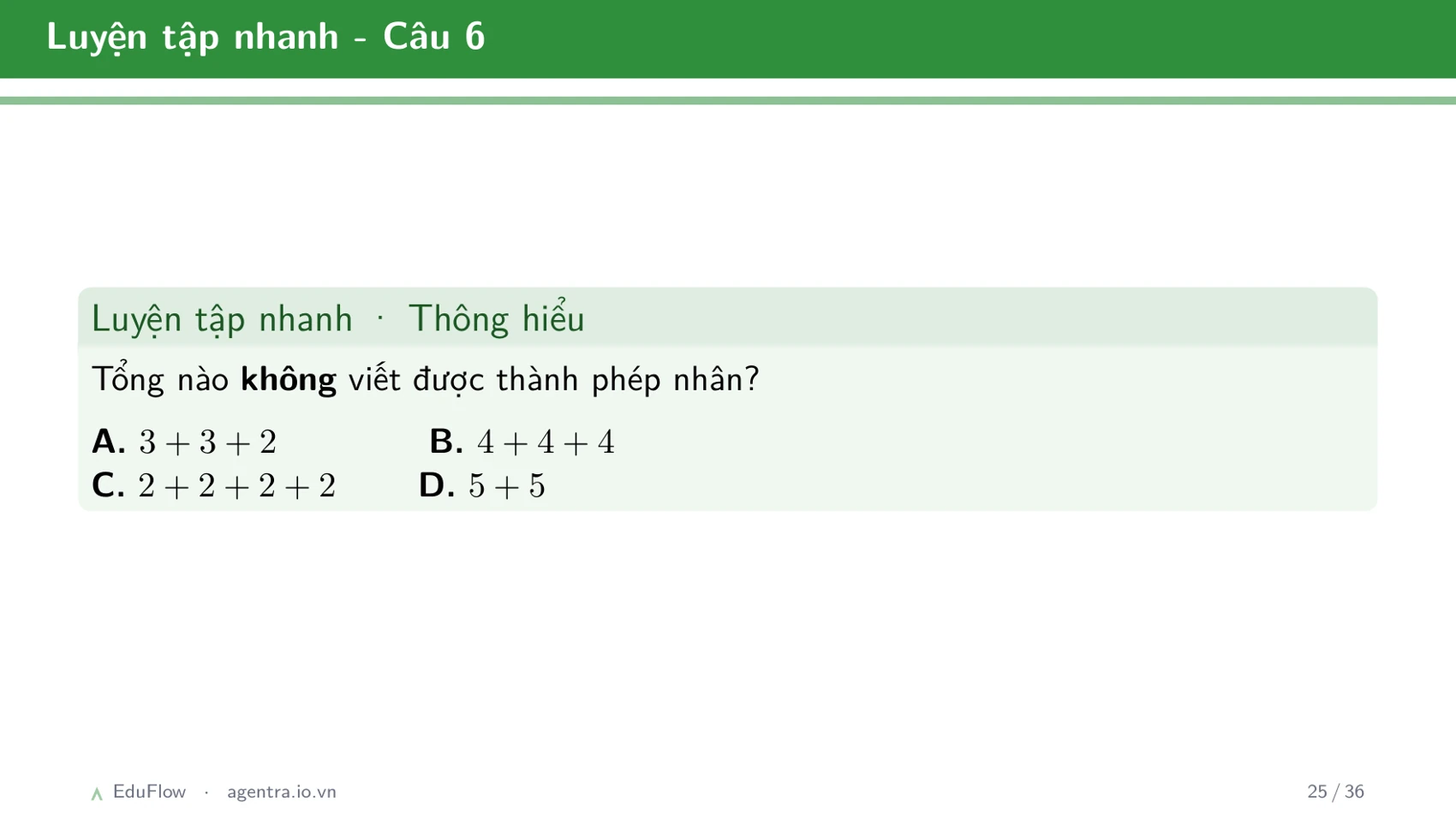 Cộng, trừ có nhớ trong phạm vi 1000 — slide 25