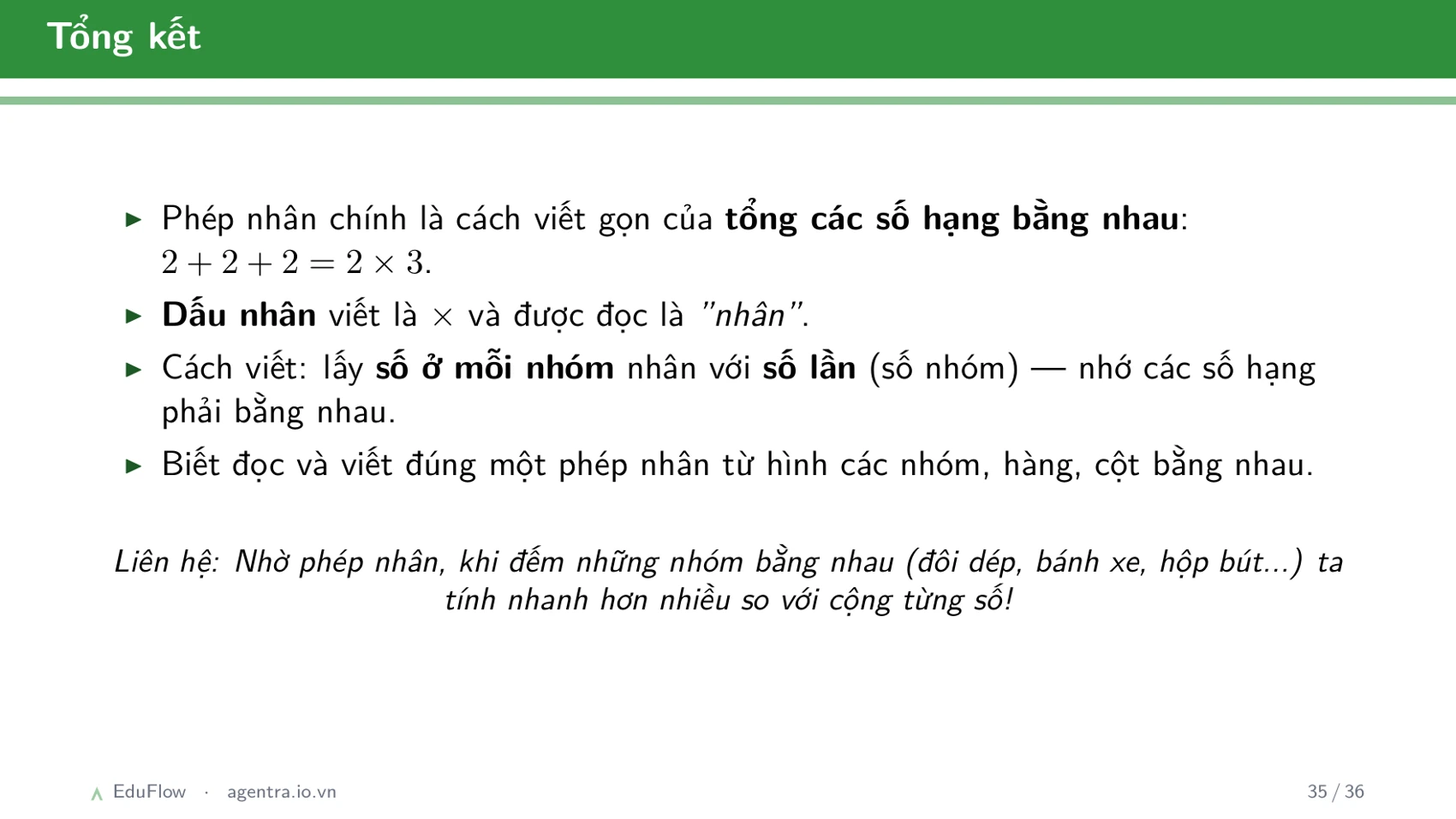 Cộng, trừ có nhớ trong phạm vi 1000 — slide 35