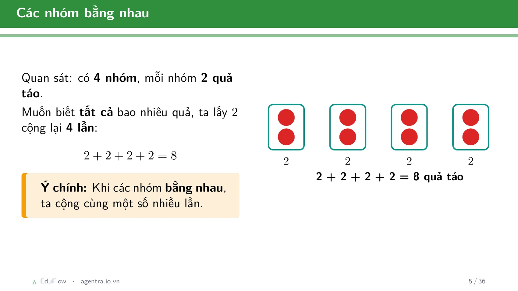 Cộng, trừ có nhớ trong phạm vi 1000 — slide 5