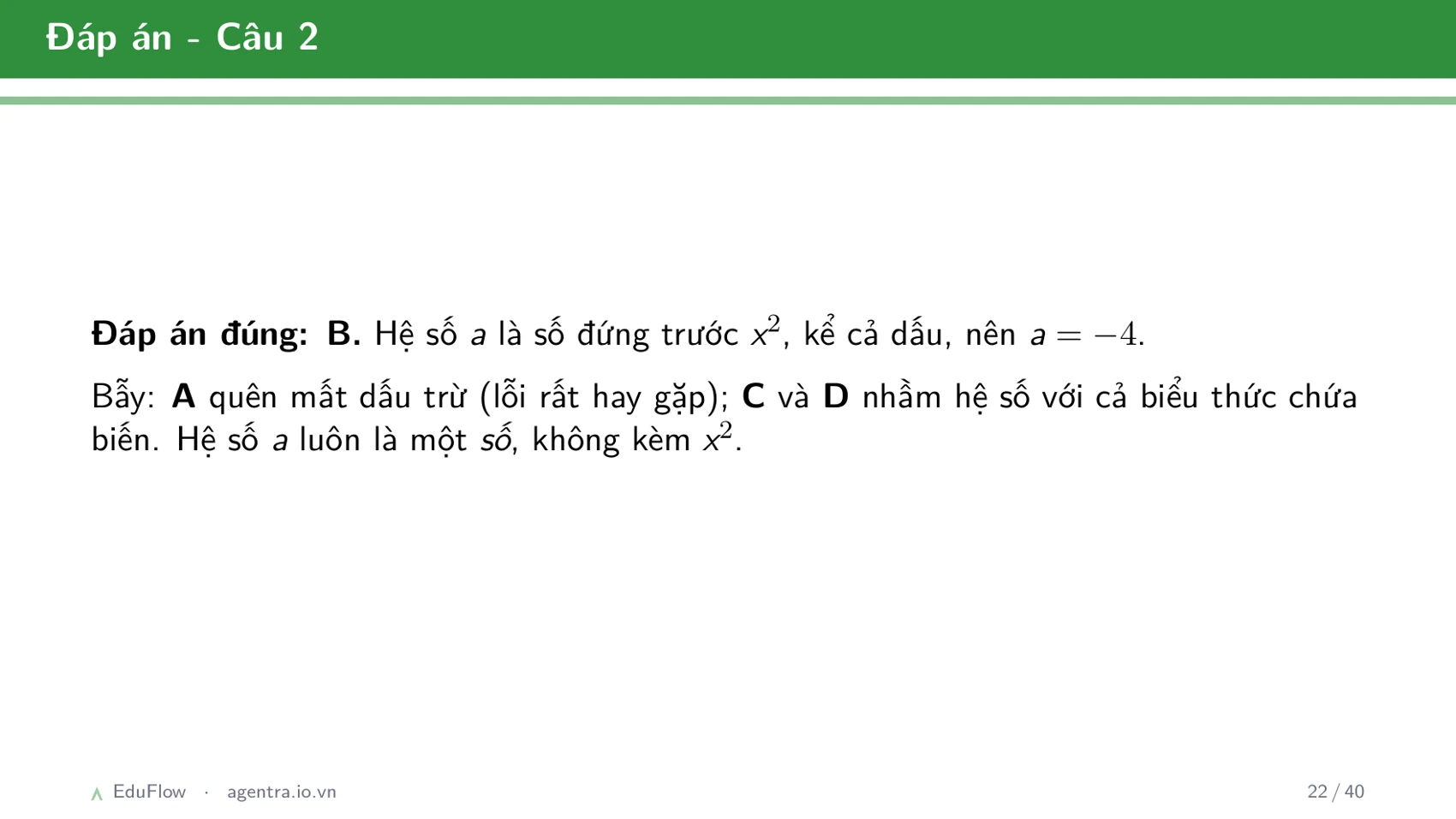 Giải hệ phương trình bằng phương pháp thế và cộng đại số — slide 22