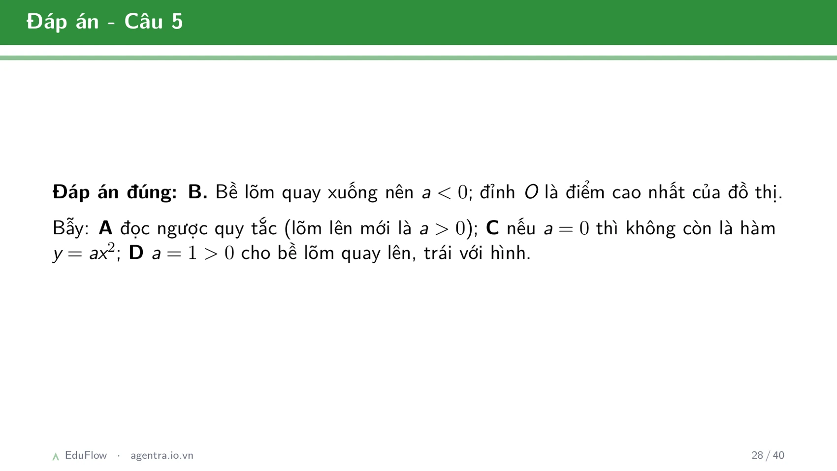 Giải hệ phương trình bằng phương pháp thế và cộng đại số — slide 28