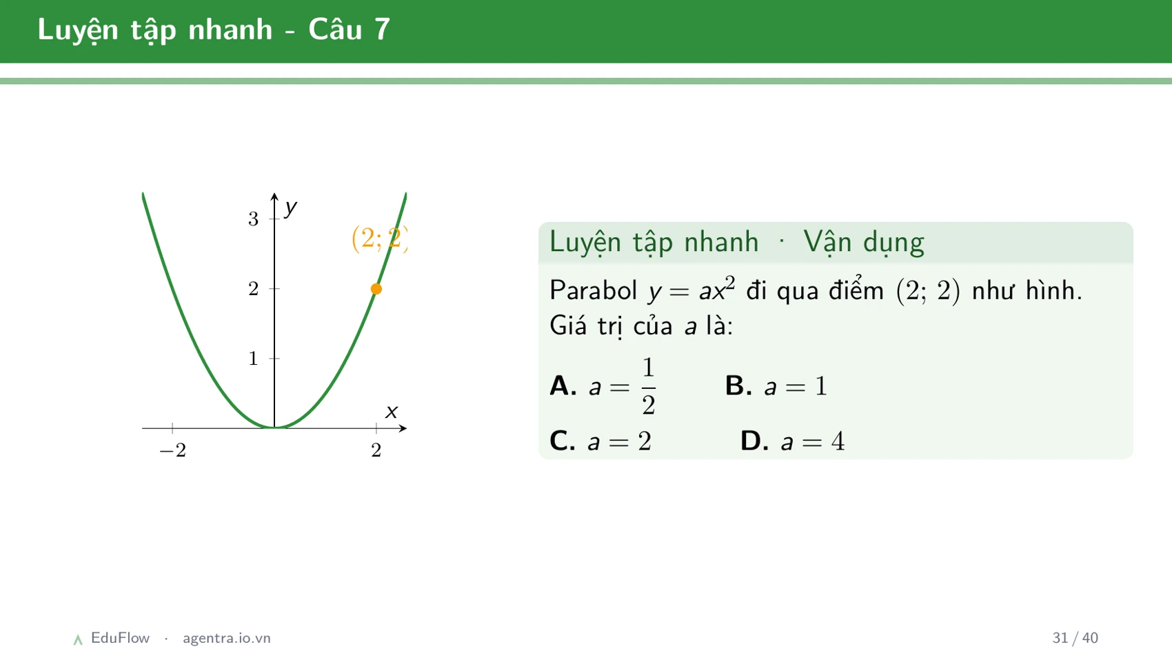 Giải hệ phương trình bằng phương pháp thế và cộng đại số — slide 31