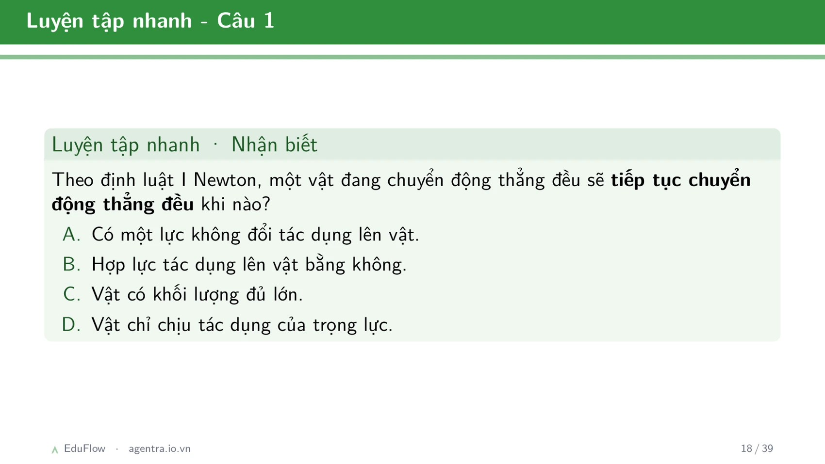 Sai số và xử lý số liệu trong đo lường — slide 18