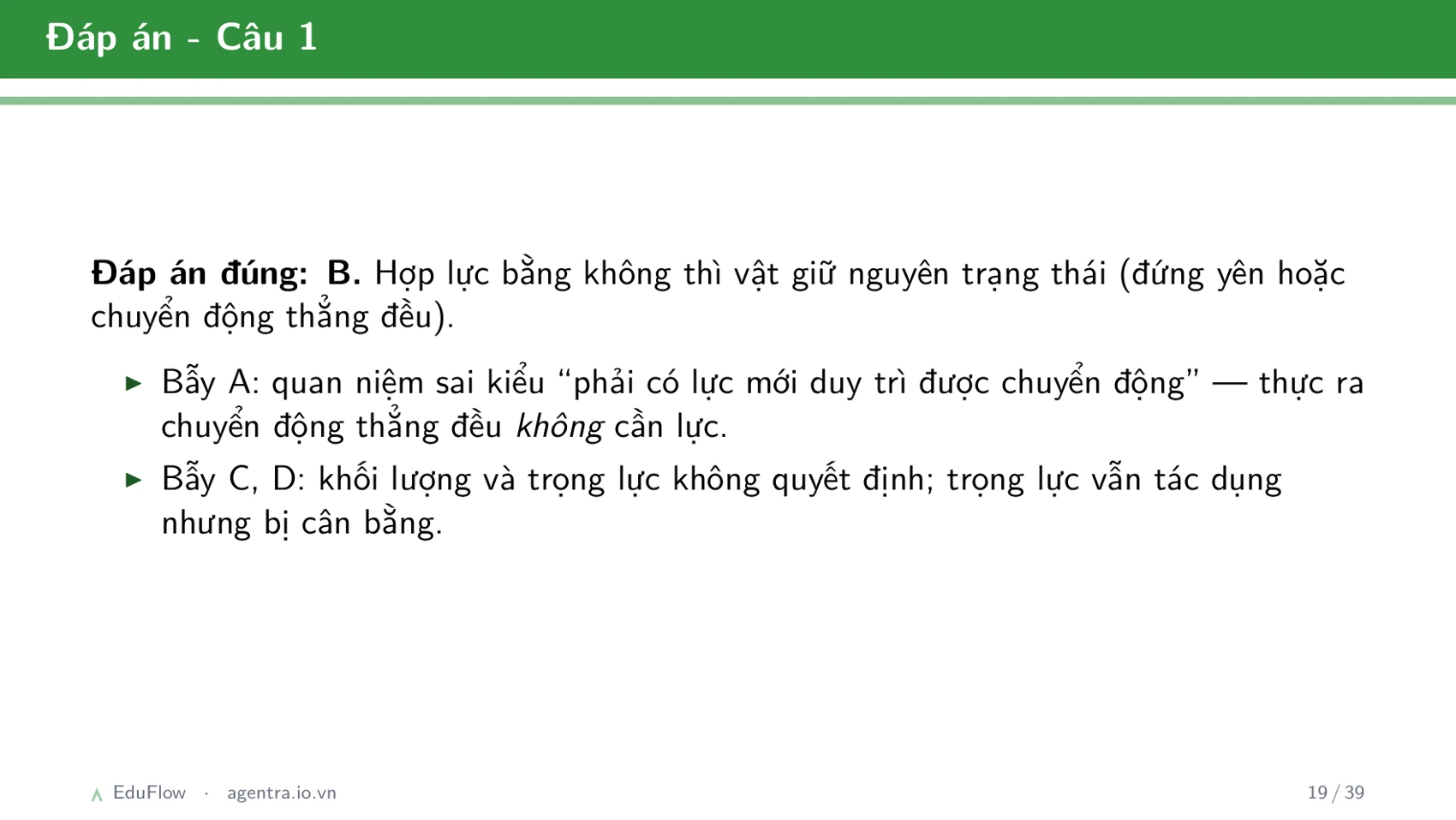 Sai số và xử lý số liệu trong đo lường — slide 19