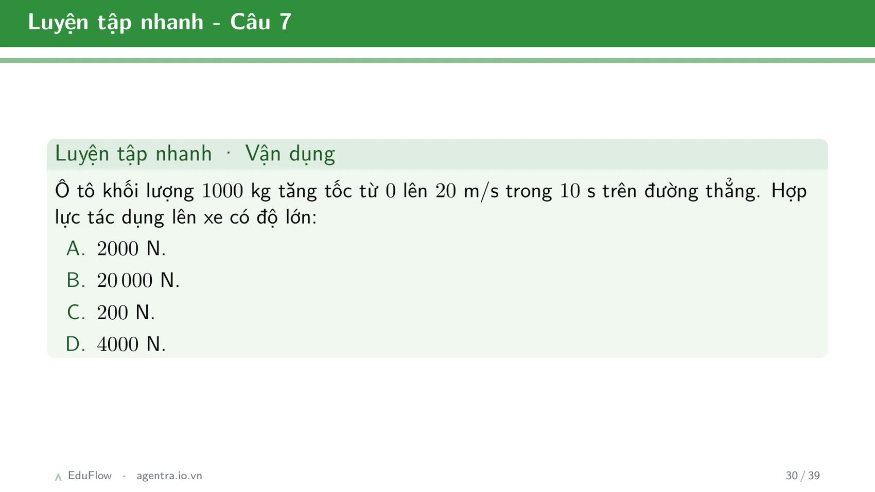 Sai số và xử lý số liệu trong đo lường — slide 30