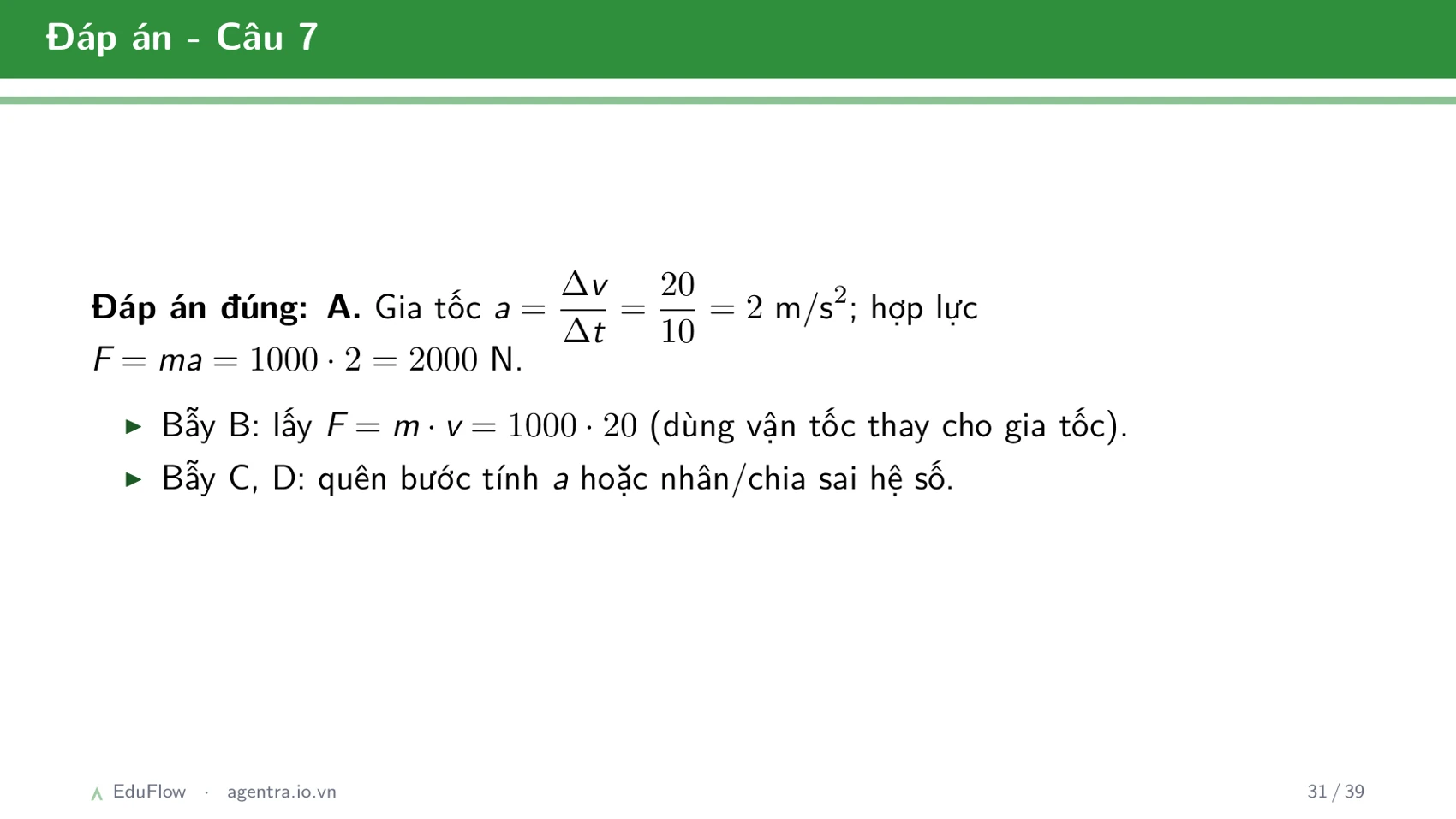 Sai số và xử lý số liệu trong đo lường — slide 31