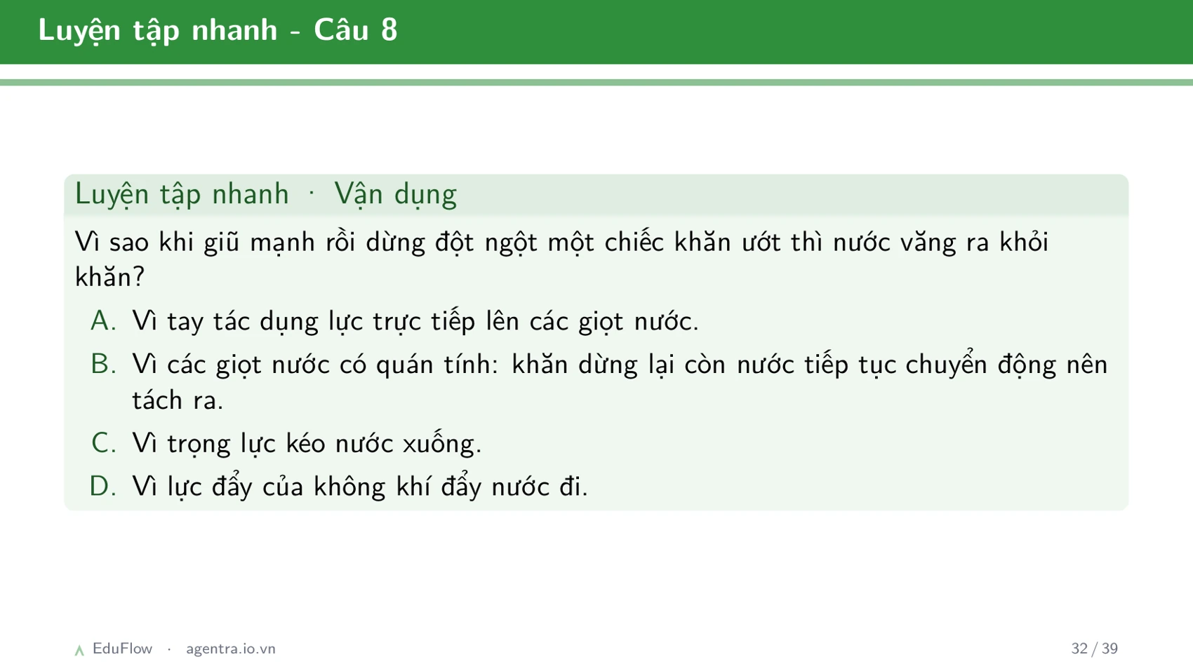 Sai số và xử lý số liệu trong đo lường — slide 32