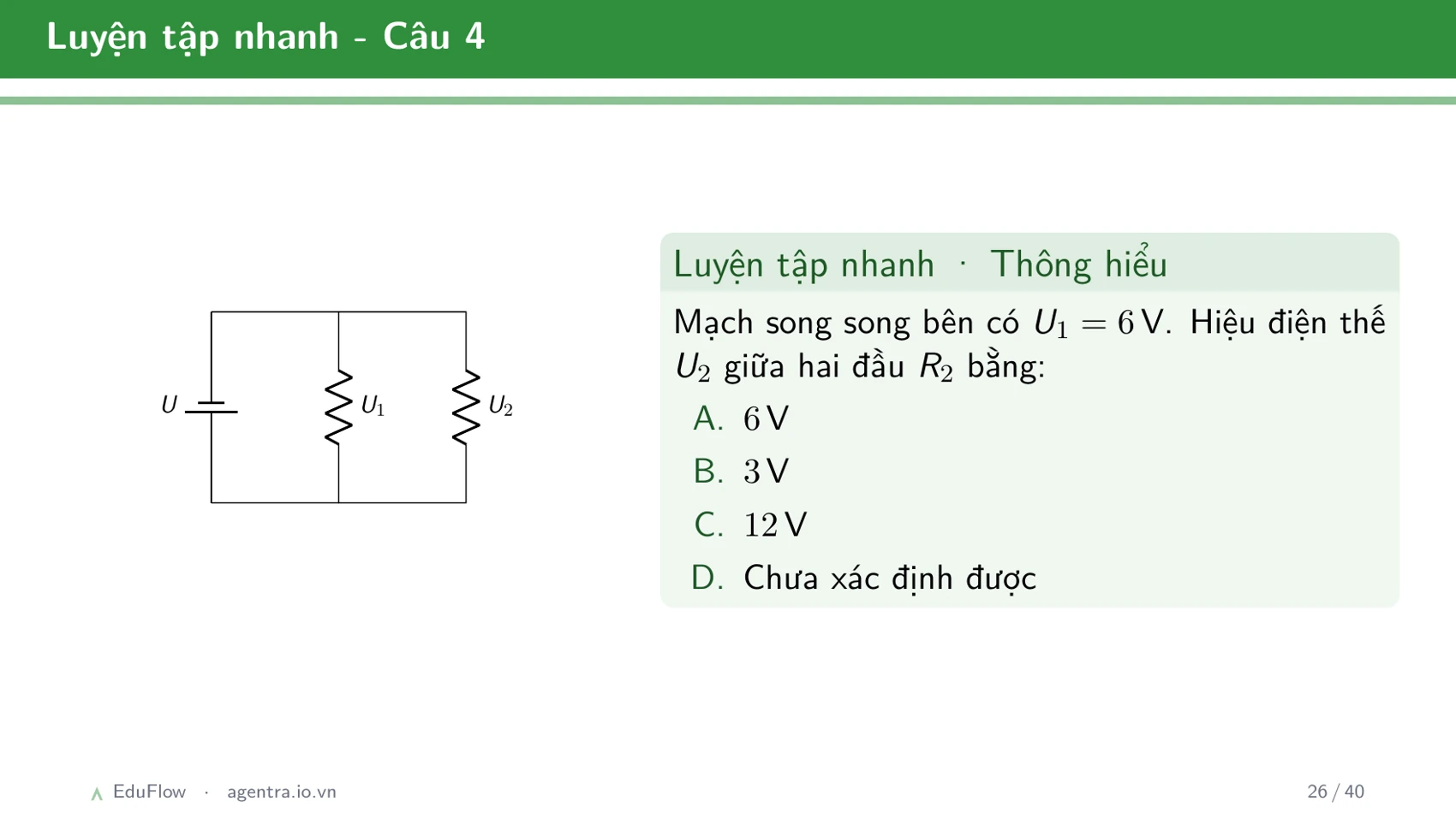 Thấu kính và ảnh của vật qua thấu kính — slide 26